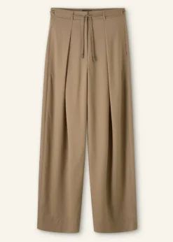 Tailored Wide Tapered Trouser + Belt