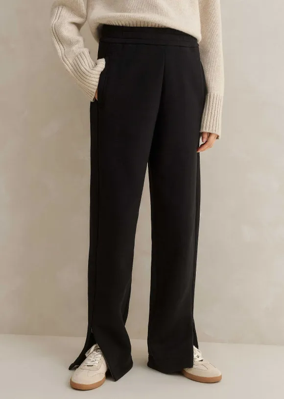 Tapered Sweatshirting Track Pant