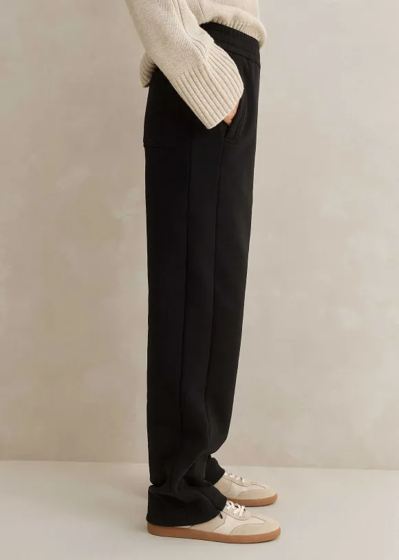 Tapered Sweatshirting Track Pant