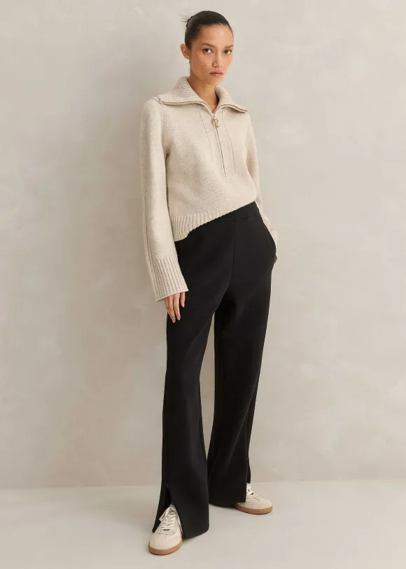 Tapered Sweatshirting Track Pant