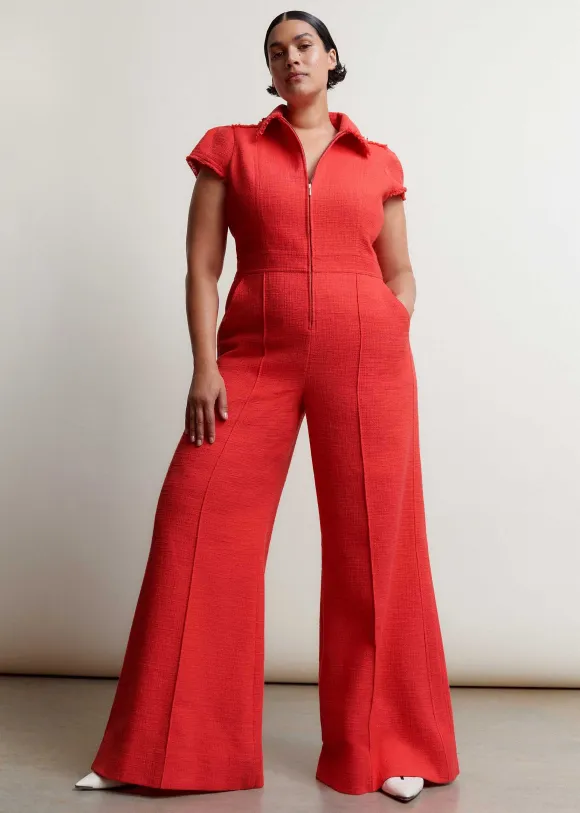 Textured Jumpsuit