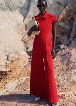 Textured Jumpsuit