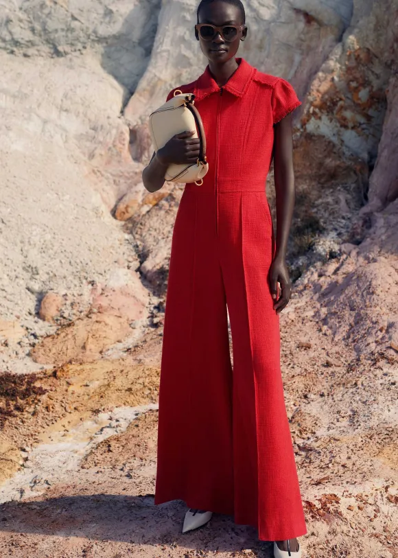 Textured Jumpsuit