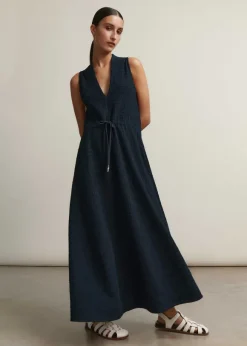 Textured Maxi Dress