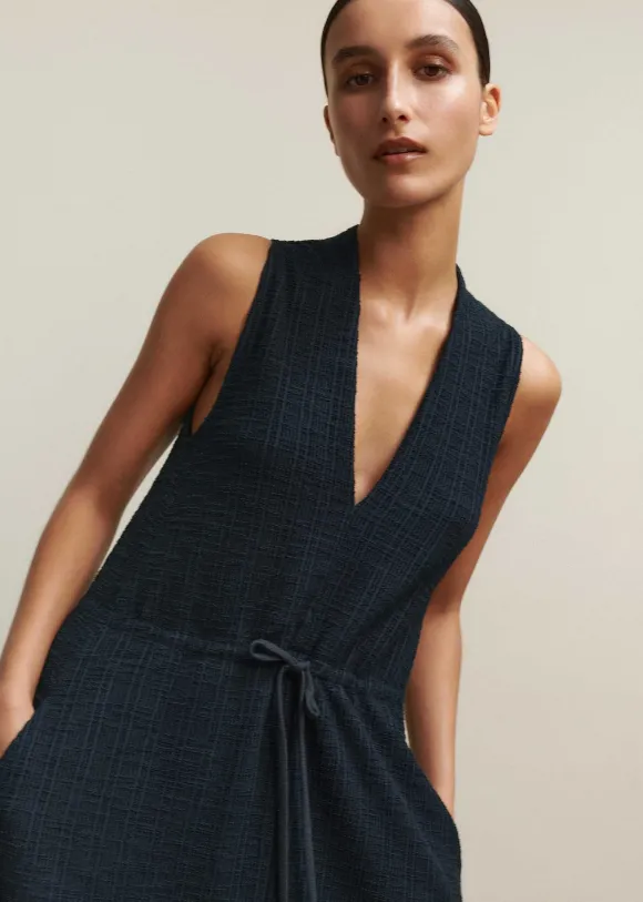 Textured Maxi Dress