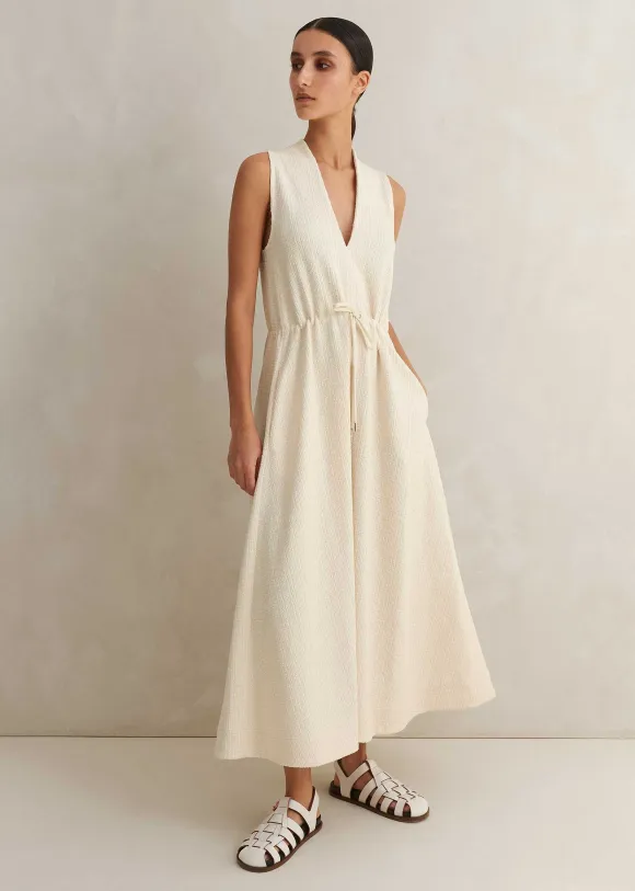 Textured Maxi Dress