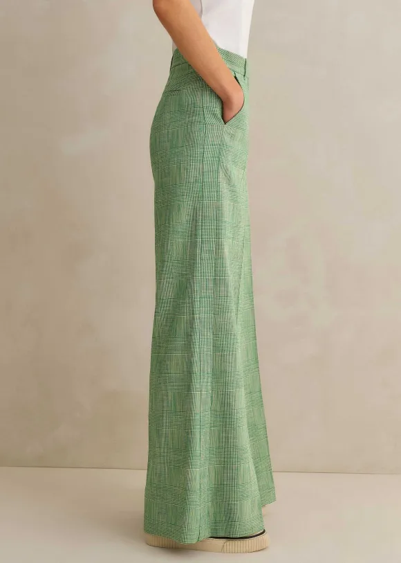 Textured Prince Of Wales Check Man Pant