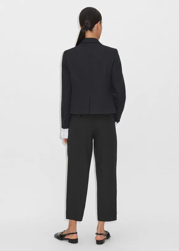 Textured Weave Boucl Trouser Co-Ord
