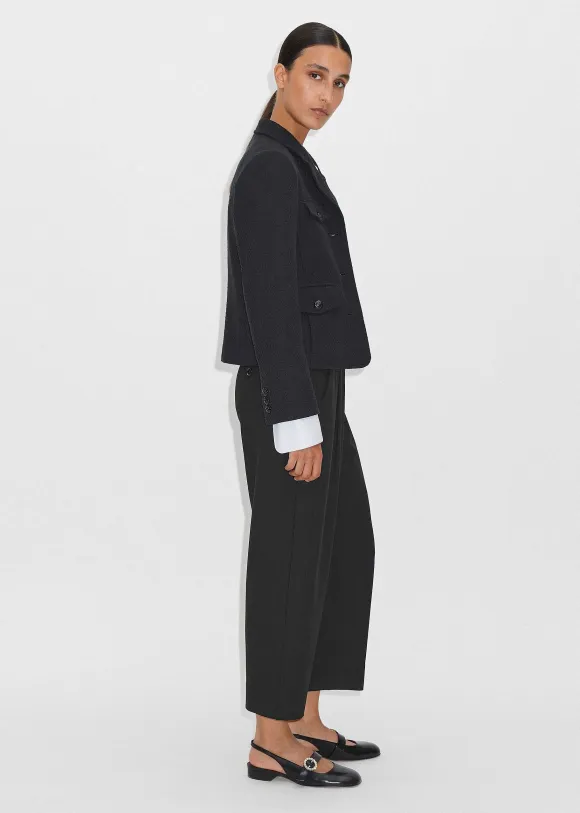 Textured Weave Boucl Trouser Co-Ord