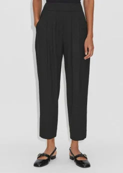 Textured Weave Boucl Trouser Co-Ord