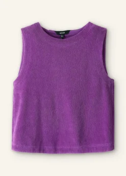 Towelling Crop Top