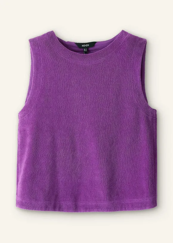 Towelling Crop Top