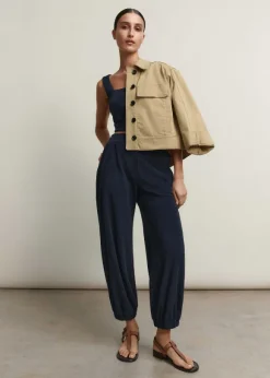 Towelling Jogger + Bralette Co-Ord