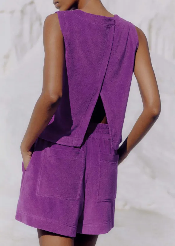 Towelling Short