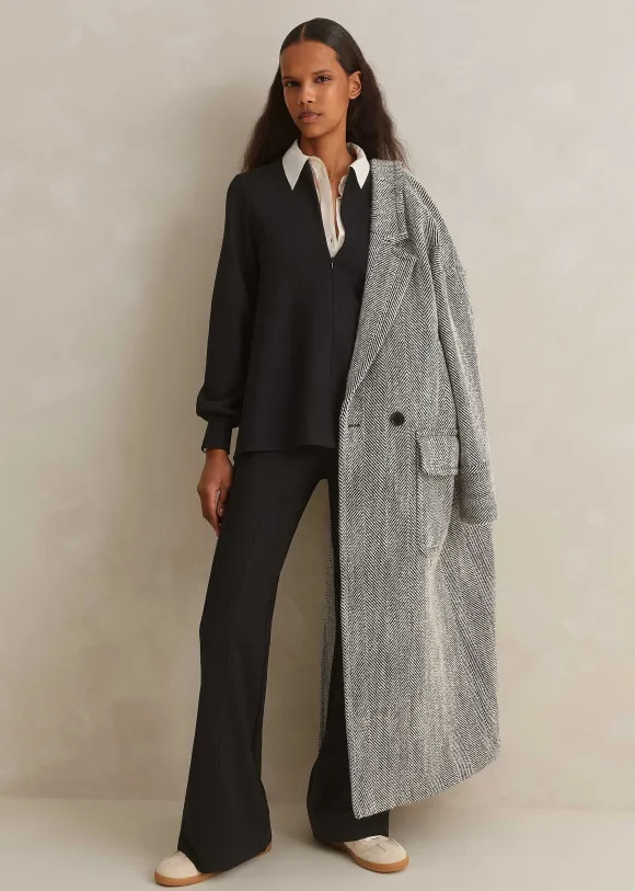 Travel Tailoring Balloon Sleeve Swing Top