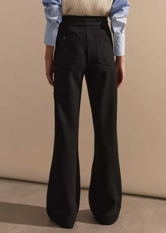Travel Tailoring Flared Cargo Trouser