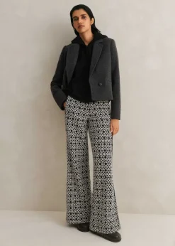 Travel Tailoring Graphic Jacquard Trouser