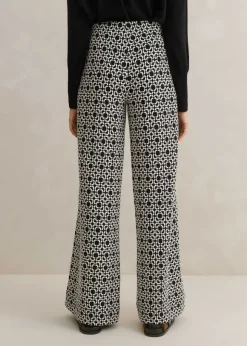 Travel Tailoring Graphic Jacquard Trouser