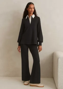 Travel Tailoring Kick Flare Short Trouser