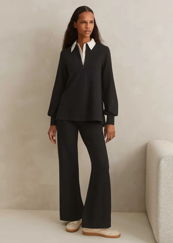 Travel Tailoring Kick Flare Short Trouser