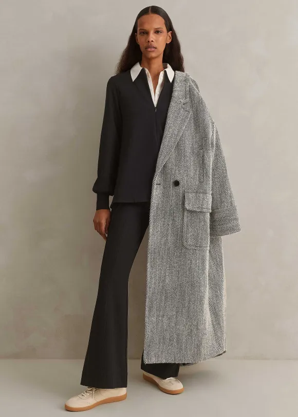 Travel Tailoring Kick Flare Short Trouser