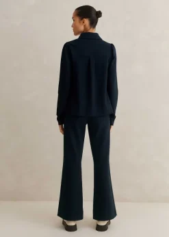 Travel Tailoring Kick Flare Trouser + Swing Top Co-Ord