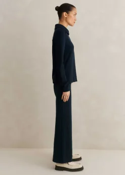 Travel Tailoring Kick Flare Trouser + Swing Top Co-Ord