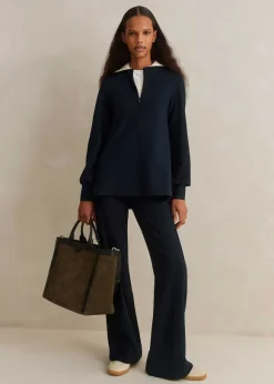 Travel Tailoring Kick-Flare Trouser Co-Ord