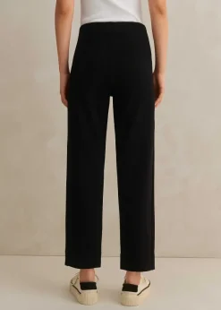 Travel Tailoring Pull On Slim Crop Trouser