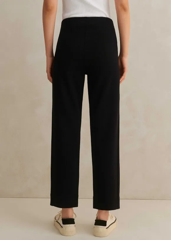 Travel Tailoring Pull On Slim Crop Trouser