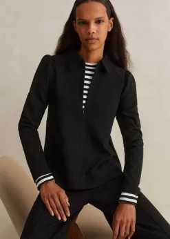 Travel Tailoring Shirt Collar Swing Top