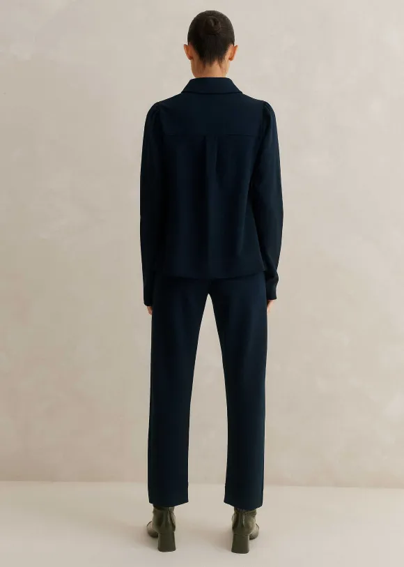 Travel Tailoring Slim-Crop Trouser + Swing Top Co-Ord