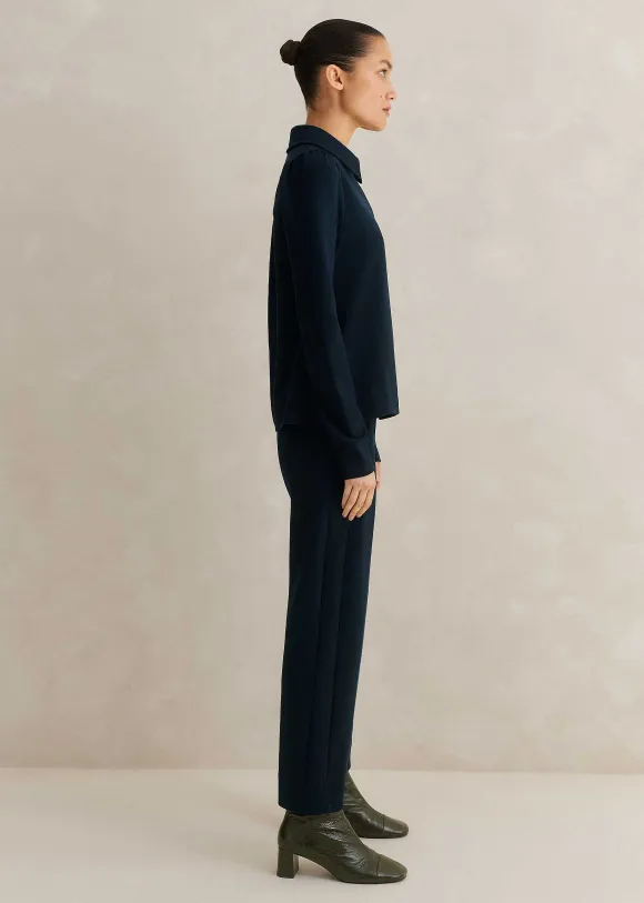 Travel Tailoring Slim-Crop Trouser + Swing Top Co-Ord