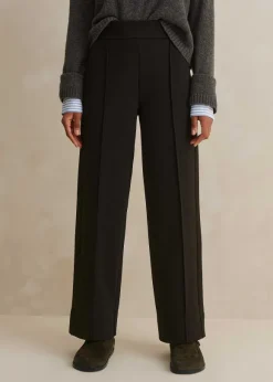 Travel Tailoring Turn-Up Straight Leg Trouser