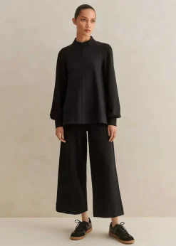 Travel Tailoring Wide-Leg Crop Trouser Co-Ord