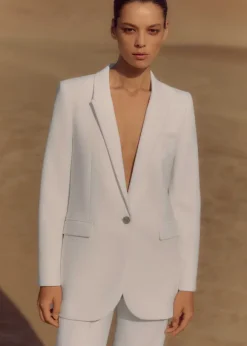Tux Slim Crop Trouser Suit