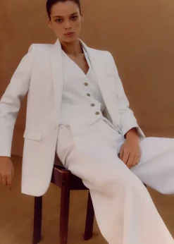 Tux Wide-Leg Trouser Three-Piece Suit