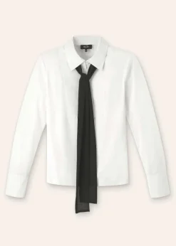 Tuxedo Layering Shirt + Tie
