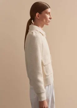 Tweed Bomber Jacket