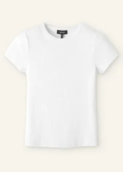 Ultimate Fitted Rib Crew Neck Tee