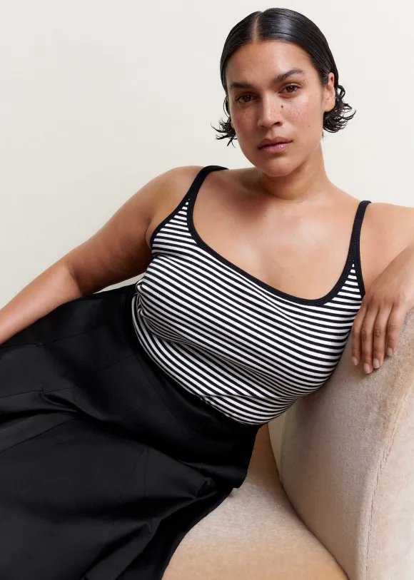 Ultimate Stripe Rib Cami
