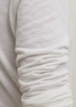 Wool Jersey Henley Top