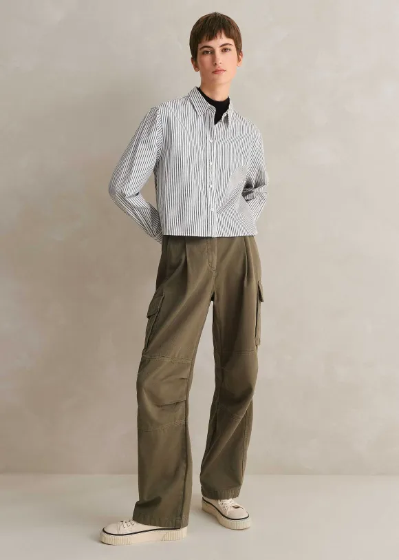 Wool Jersey Roll Neck Top