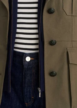 Worn In Culotte Jean